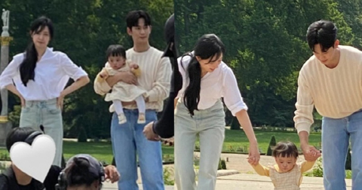 Queen of Tears" Kim Soo-hyun and Kim Ji-won's beautiful filming story