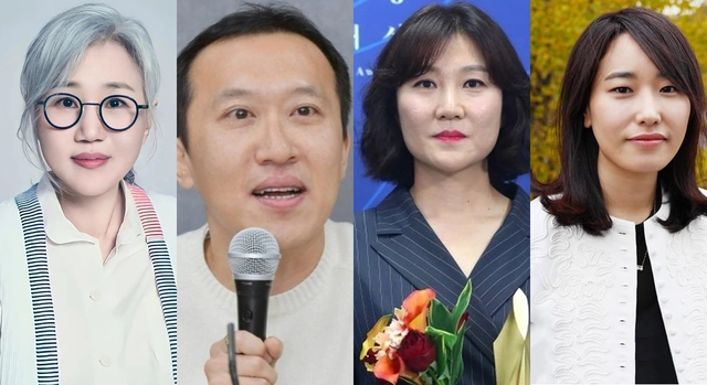 4 legendary K-drama screenwriters: Kim Eun-sook, Im Sang-chun, Park Hae-young, and Park Ji-eun (left to right)