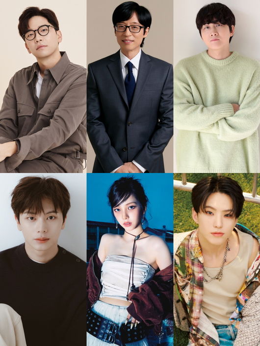 Yoo Jae-seok, Lee Juk, Lee Yong-jin, Yook Sung-jae,Hoshi Karina