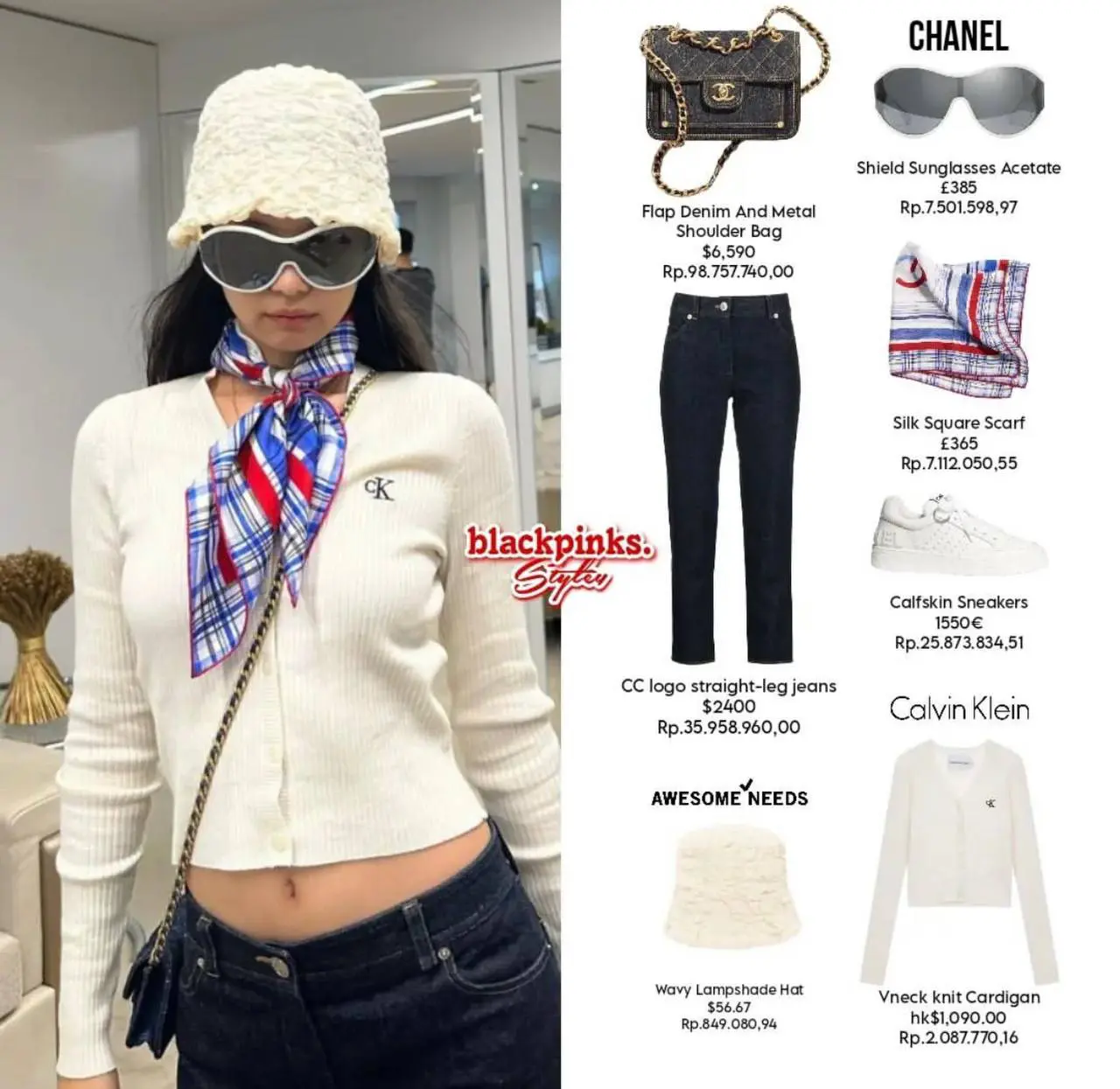 Blackpink jennie outfit