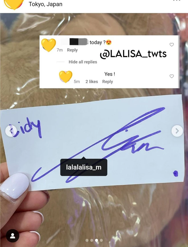 lisa autograph