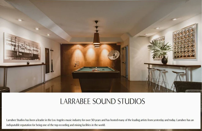 larrabee sound studios