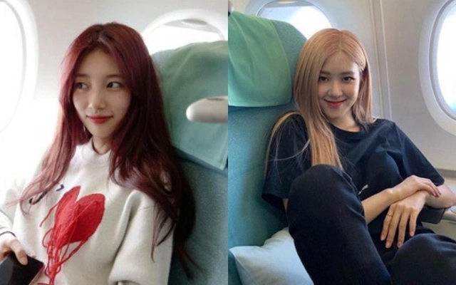 rose blackpink suzy