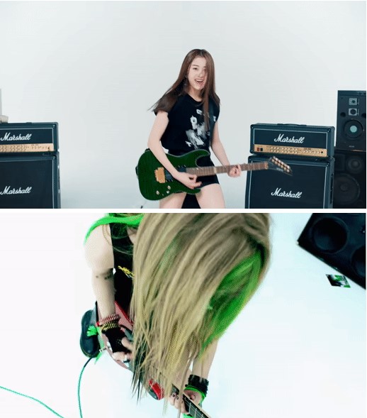 le sserafim yunjin-Avril Lavigne Smile