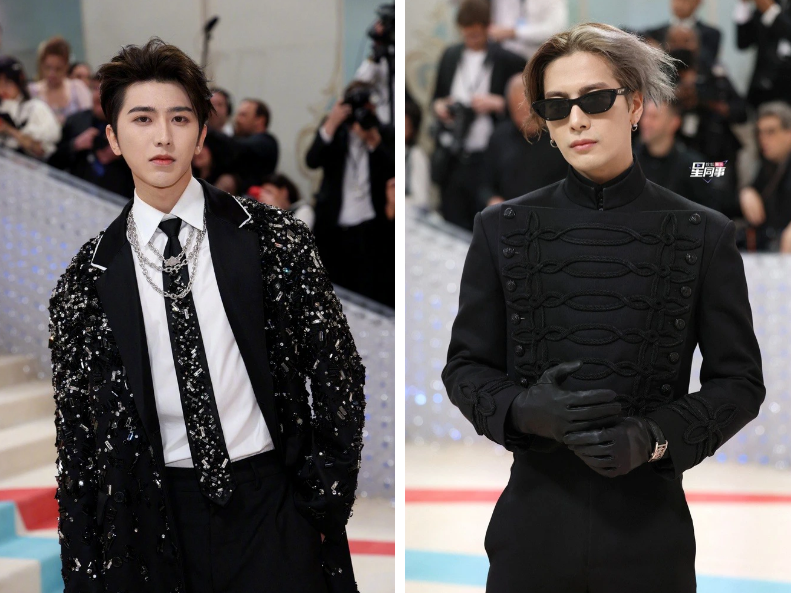 Cai Xukun-GOT7 Jackson-met gala 2023