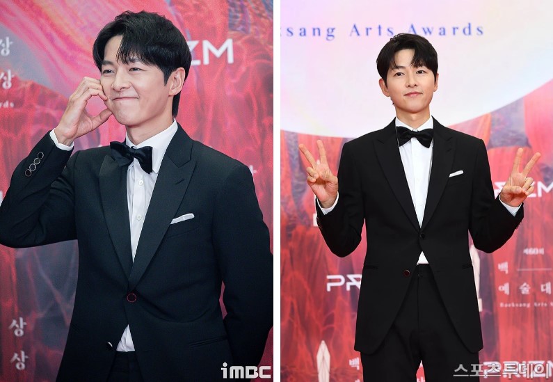 beaksang arts awards song joong ki