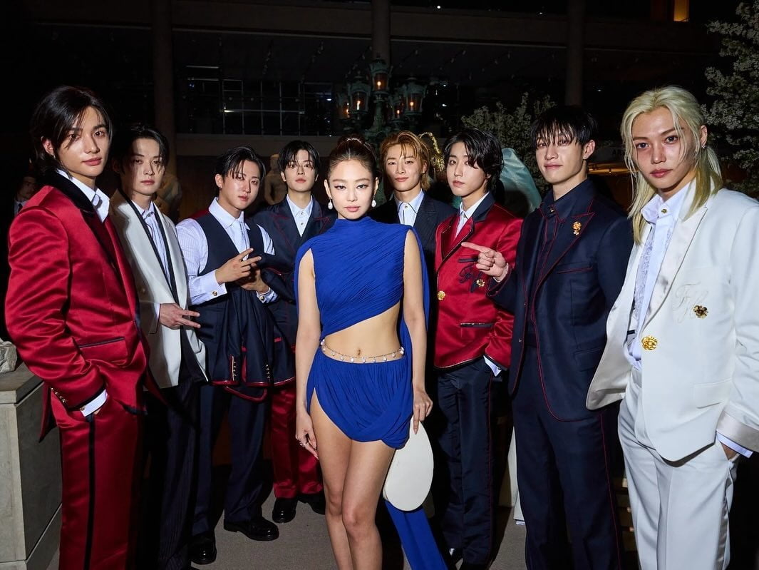 jennie blackpink stray kids met gala 2024