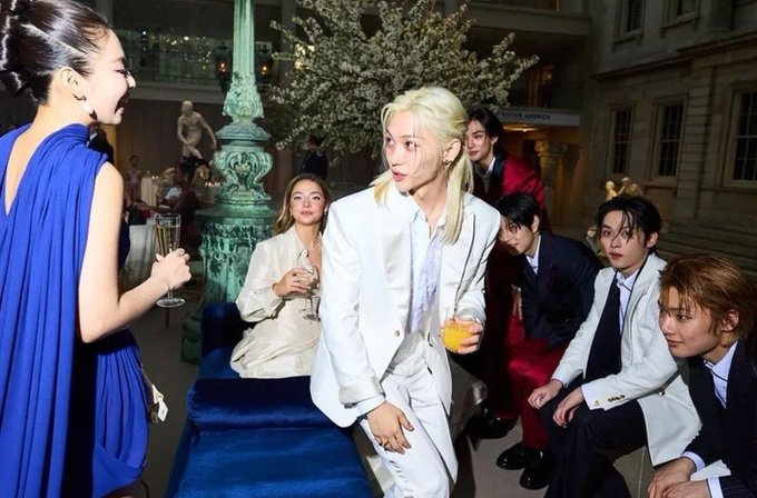 jennie blackpink stray kids met gala 2024