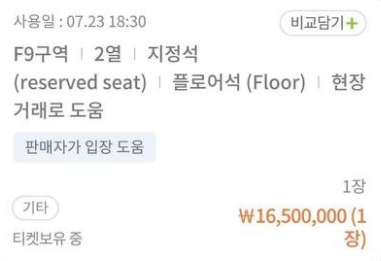 SEVENTEEN Carat Land 2024-pass ticket