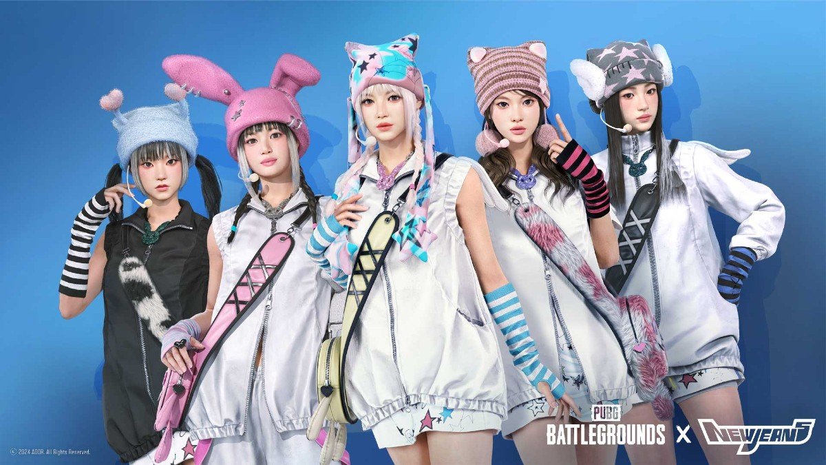 newjeans pubg