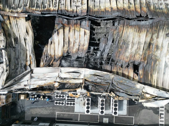 Korea’s Aricell Lithium Battery Factory After Fire