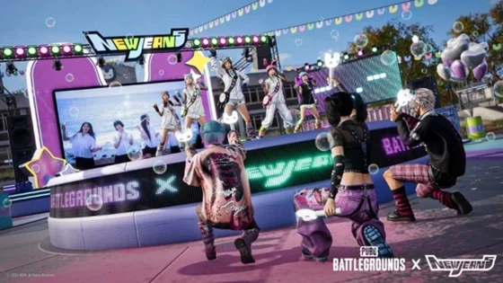 newjeans pubg