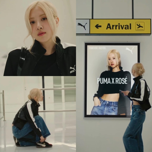rose blackpink puma