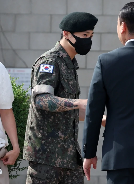 bts jungkook military