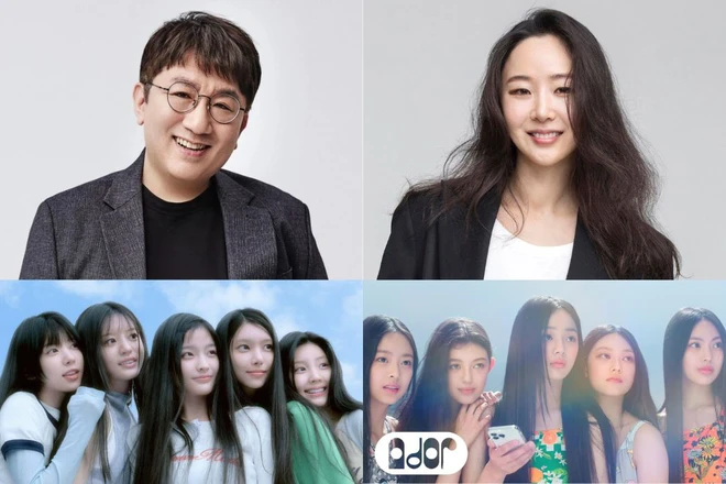 bang si huyk min hee jin neewjeans illit