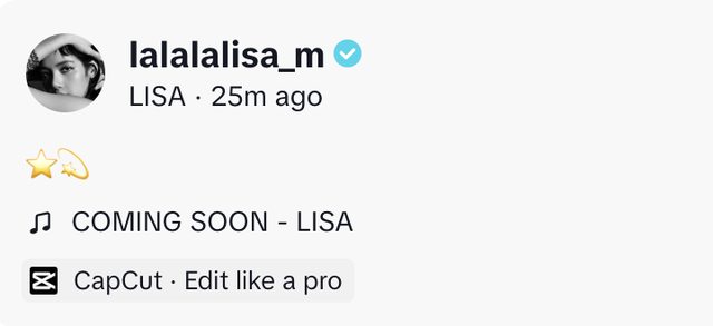 lisa blackpink-tiktok
