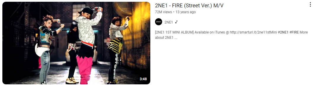2ne1 fire