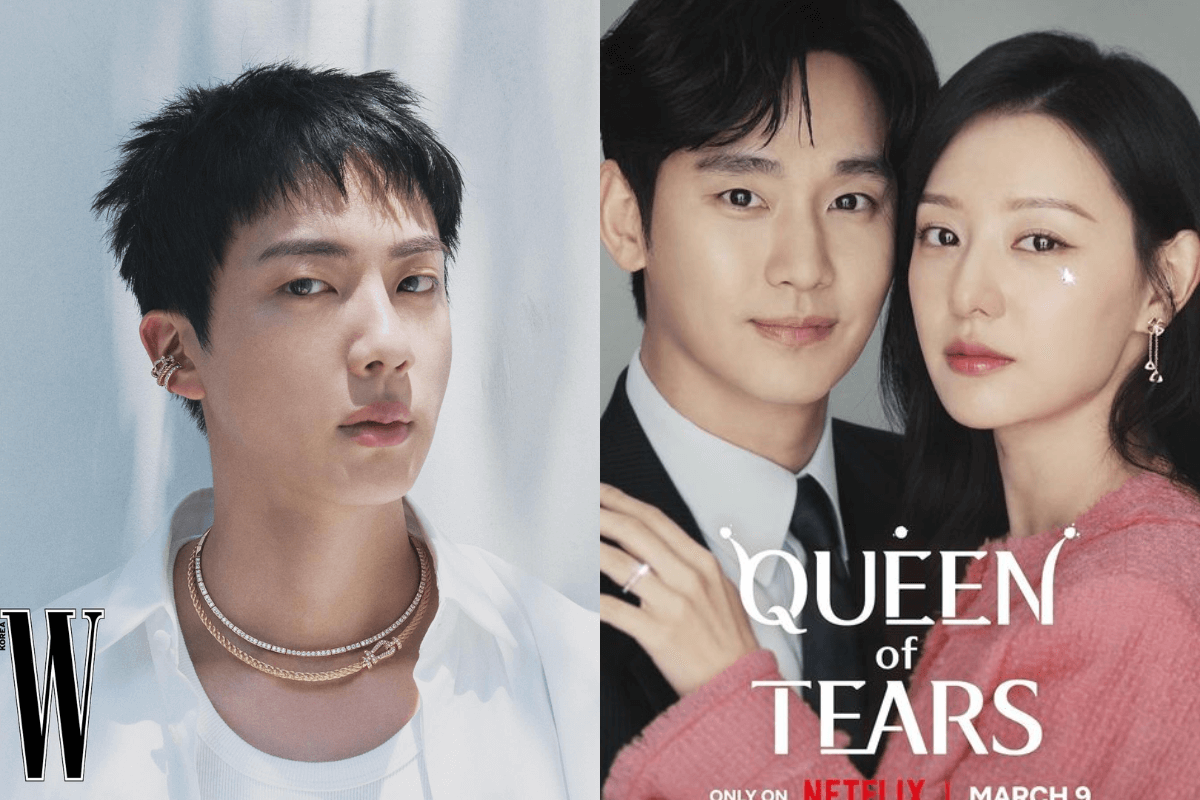 bts jin queen of tears thumbnail