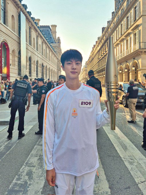 bts jin olympic