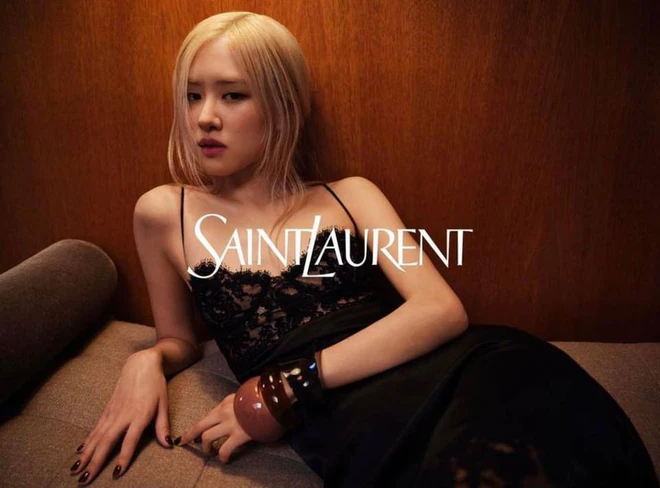 rose blackpink saintlaurent