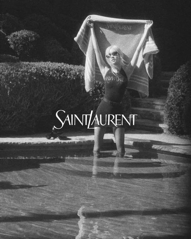 rose blackpink saintlaurent