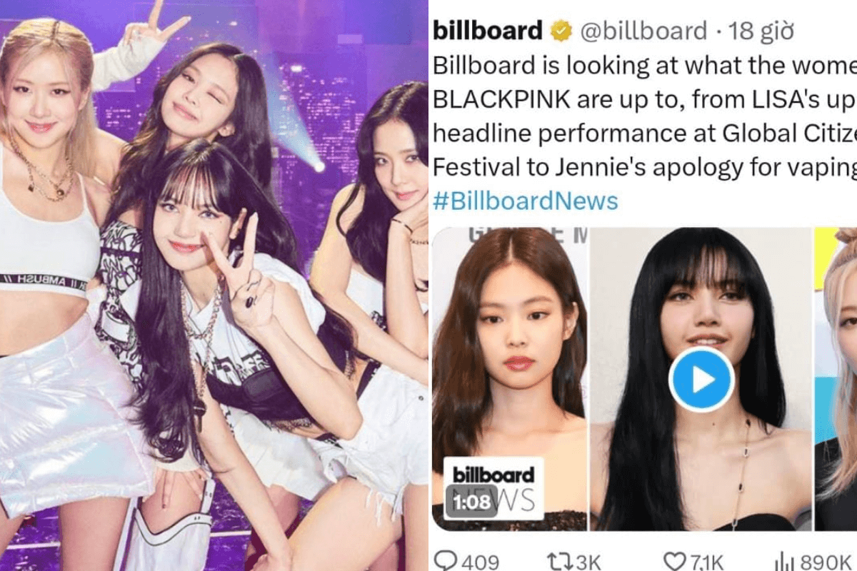 blackpink billboard thumbnail
