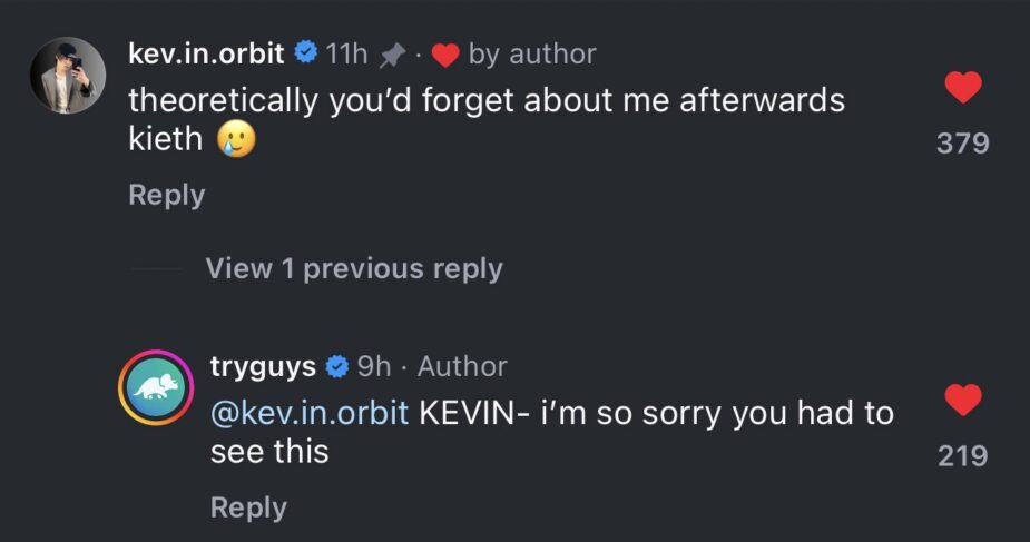the boyz-kevin-The Try Guys‘ Zach Kornfield