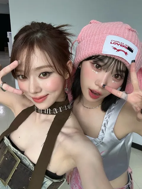 winter aespa chaewon le sserafim