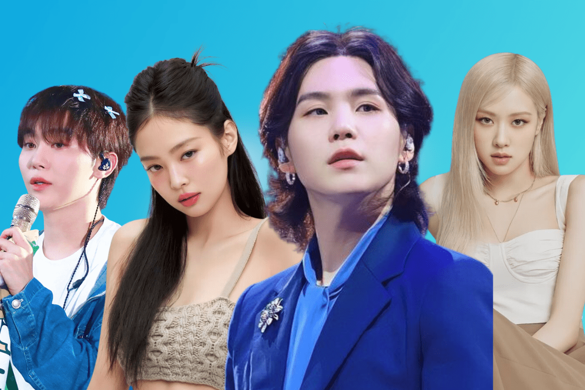 suga bts rose jennie blackpink Boo Seungkwan thumbnail