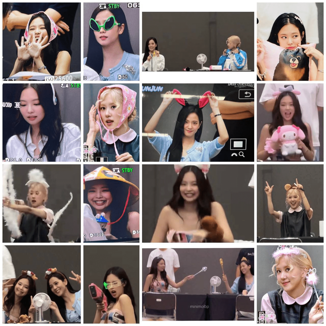 jisoo jennie rose fansign
