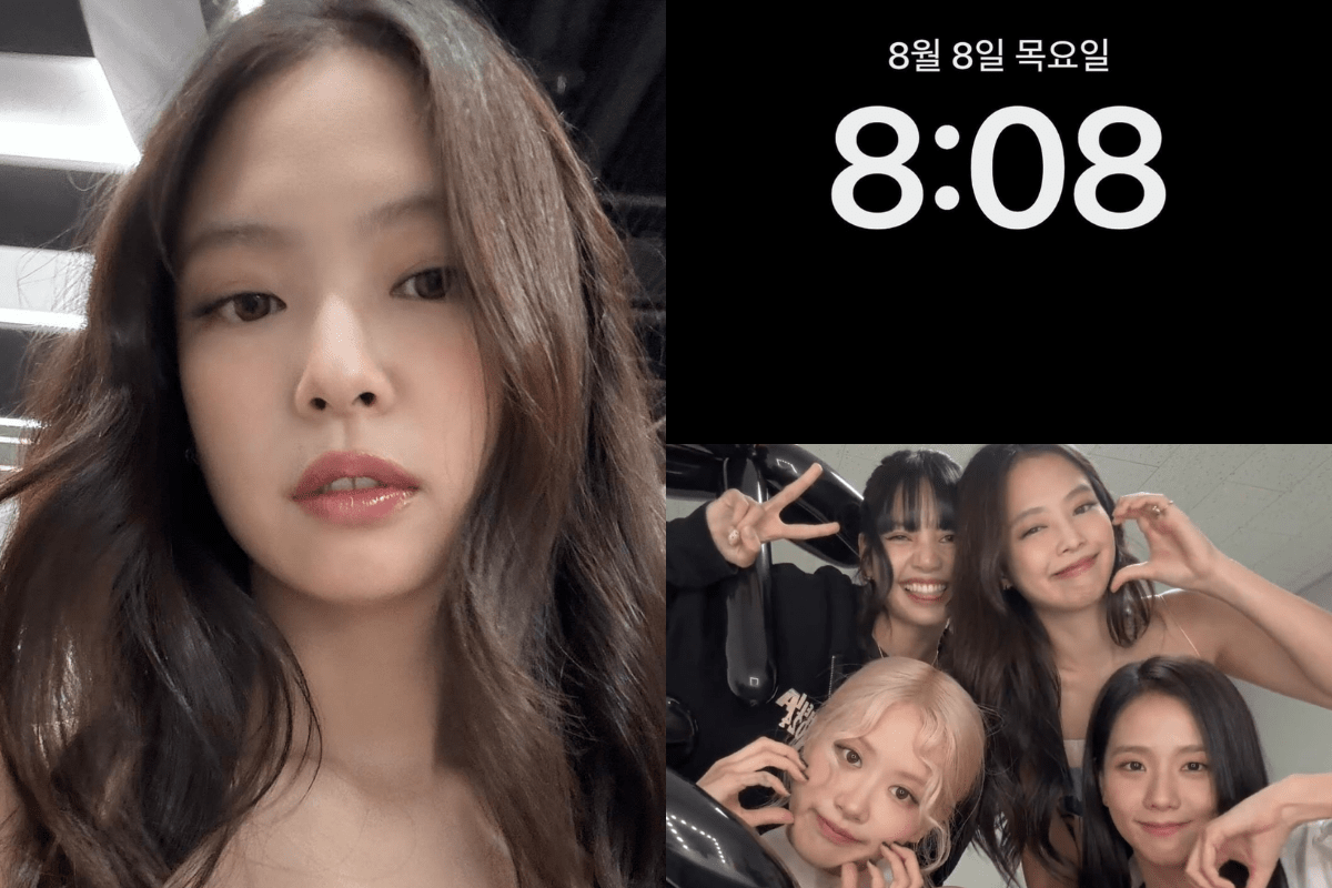 jennie blackpink ig-8th anniversary thumbnail