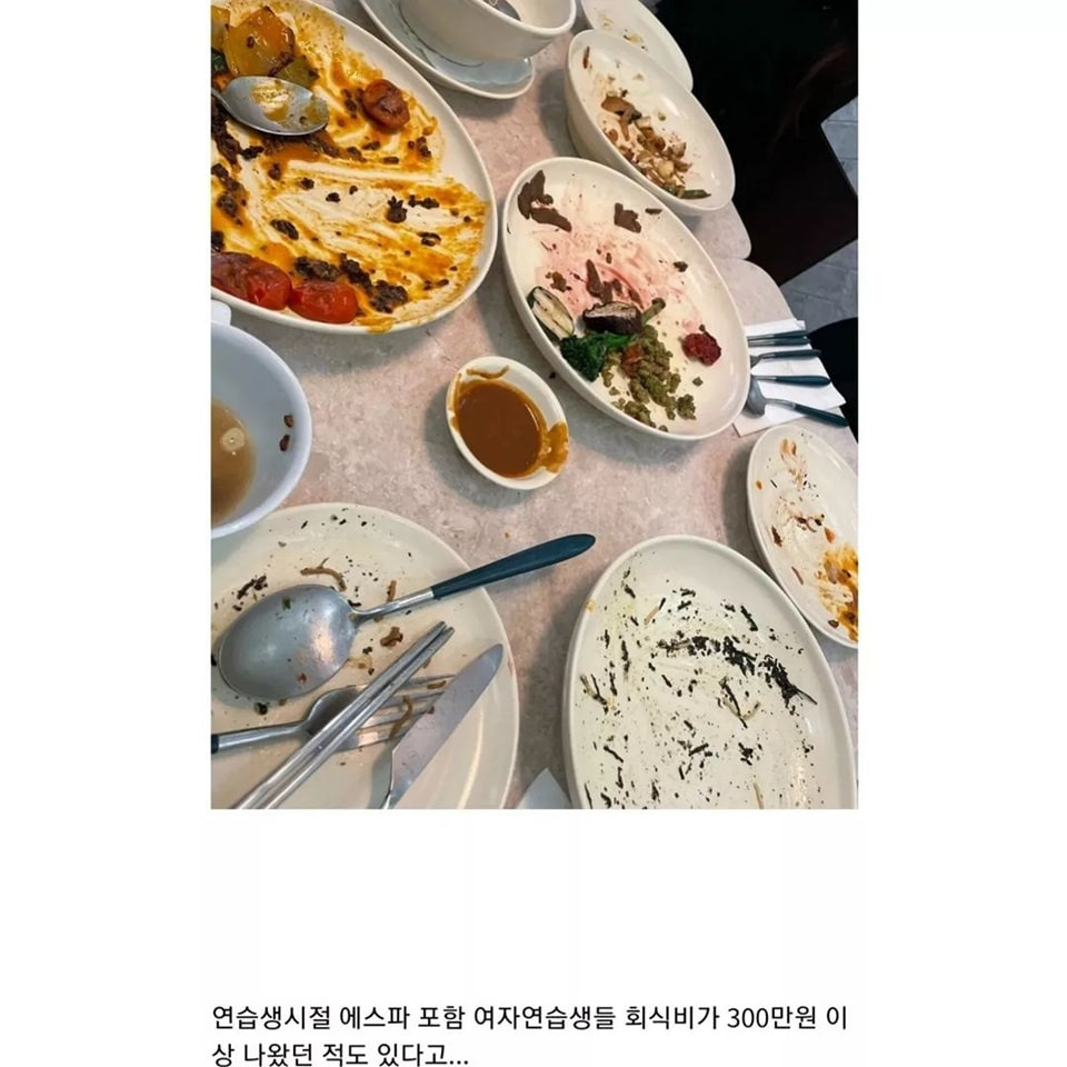 karina aespa food