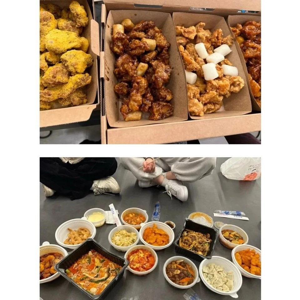 karina aespa food