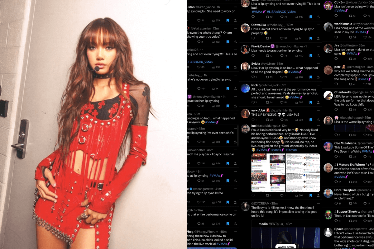 lisa blackpink vmas thumbnail