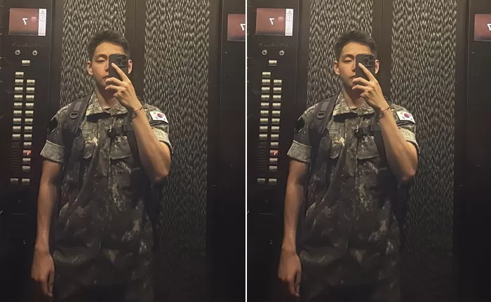 bts v military