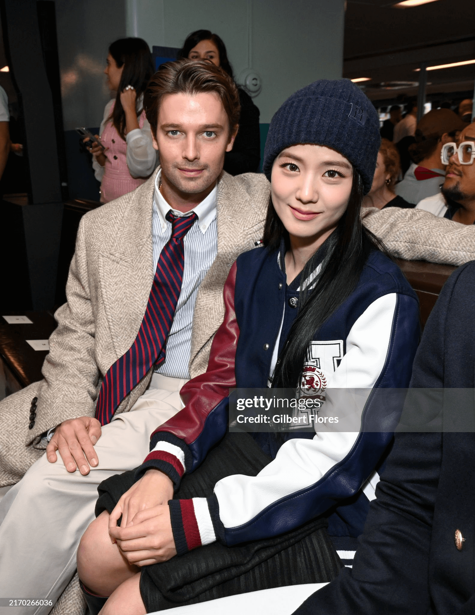 jisoo blackpink-nyfw-Patrick Schwarzenegger