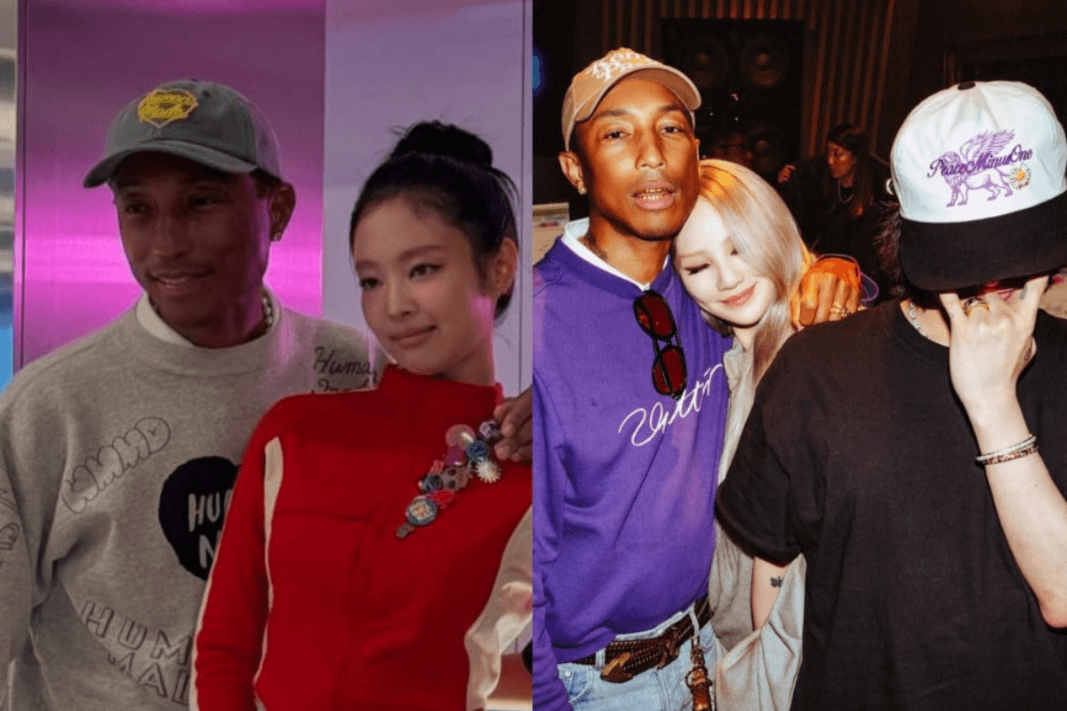 G-Dragon CL Jennie Pharrell Williams thumbnail