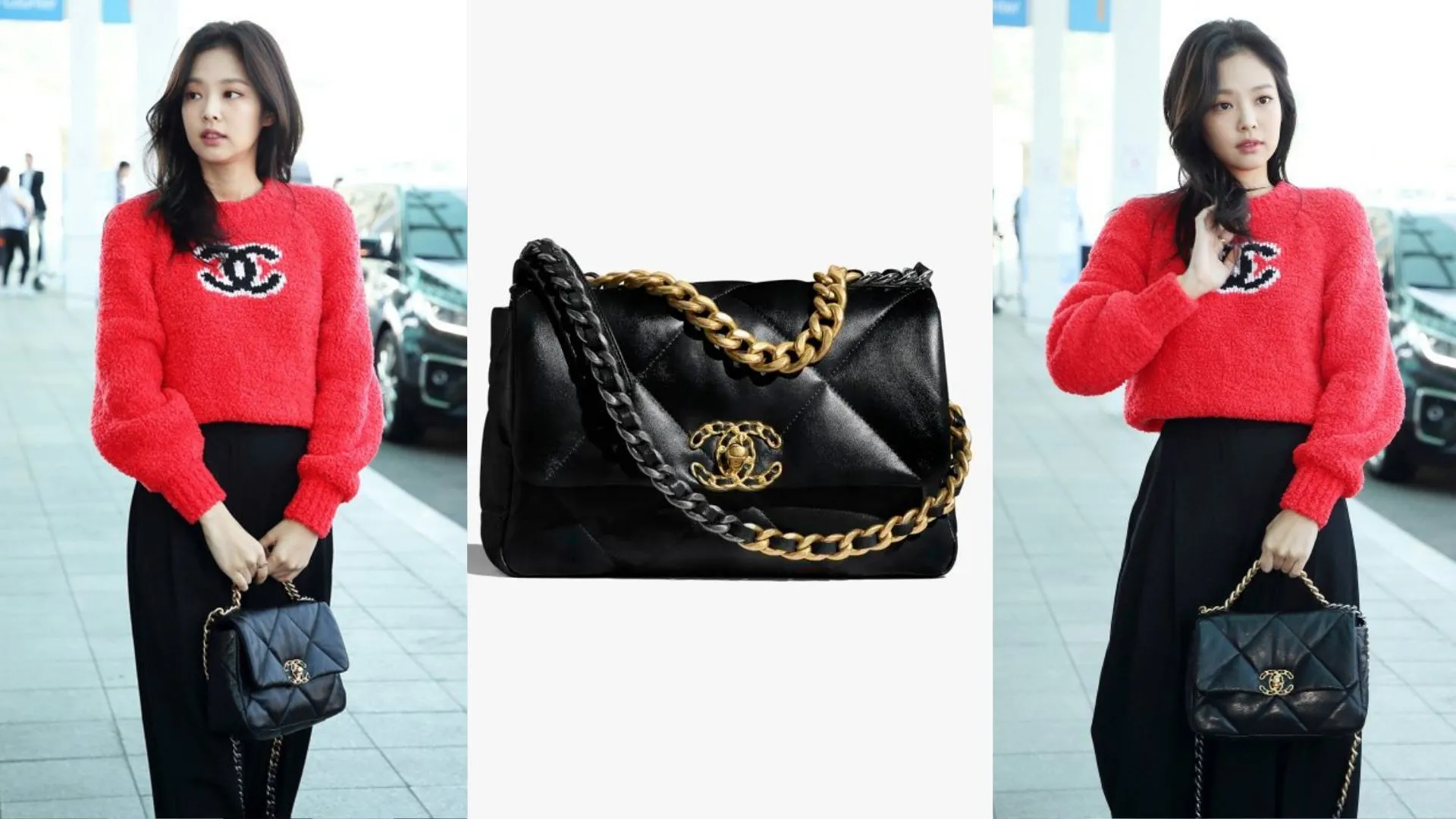 jennie Chanel 19 bag