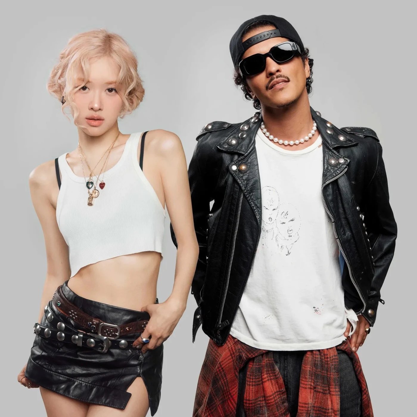 rose blackpink bruno mars