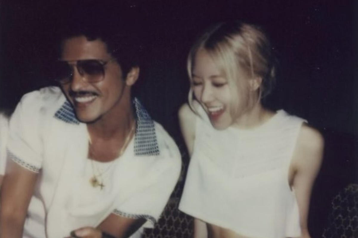 rose blackpink bruno mars thumbnail
