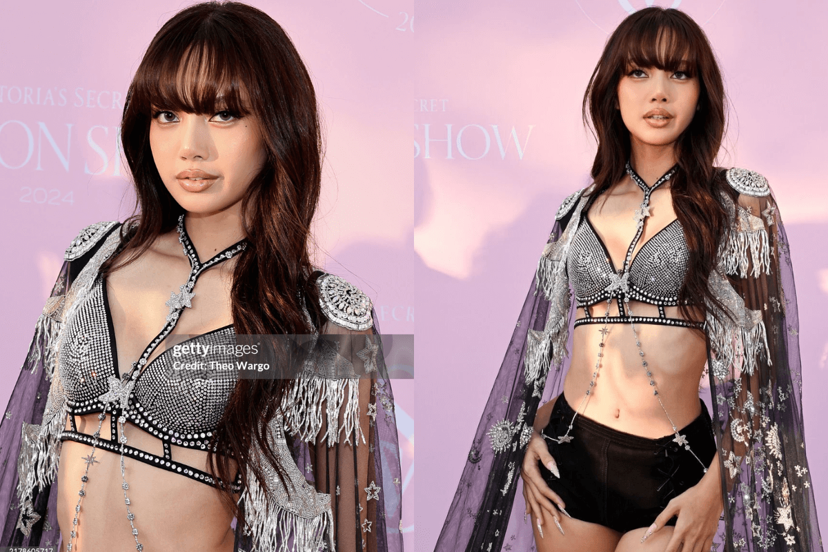 lisa blackpink victoria secret fashion show thumbnail