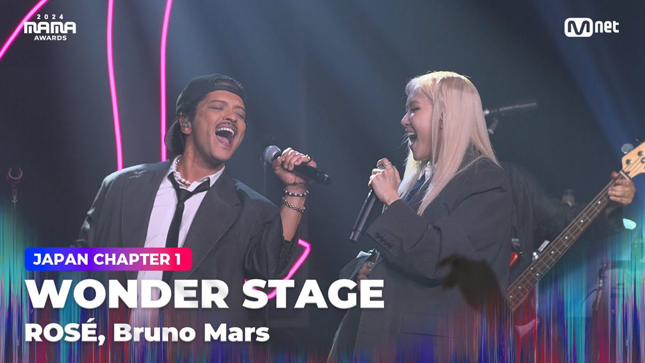 Blackpink rose bruno mars