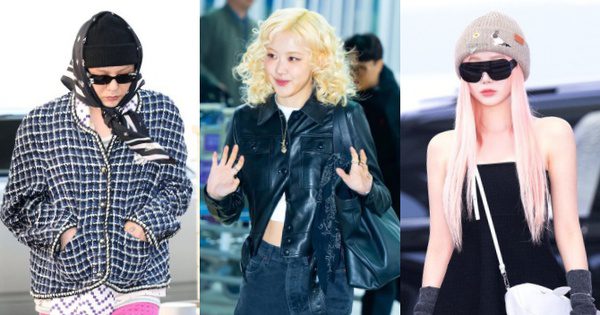 g-dragon rose giselle airport mama 2024
