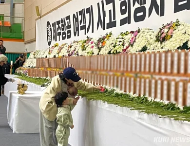 South Korean Plane Crashes and Catches Fir