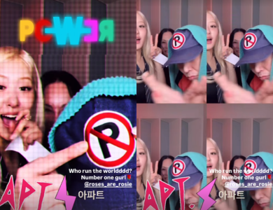 blackpink rose g-dragon