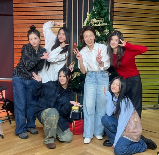 CBS's "Kim Hyun-jung's News Show" newjeans