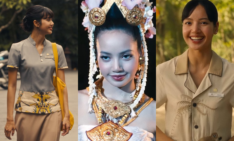 lisa blackpink the white lotus thumbnail