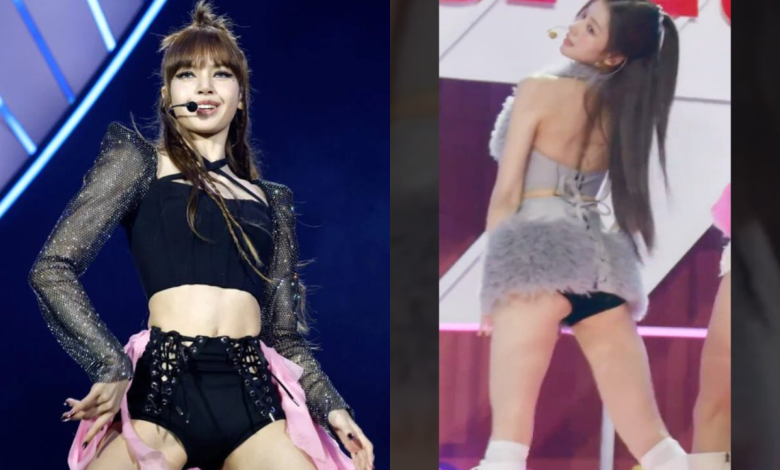lisa blackpink twice sana