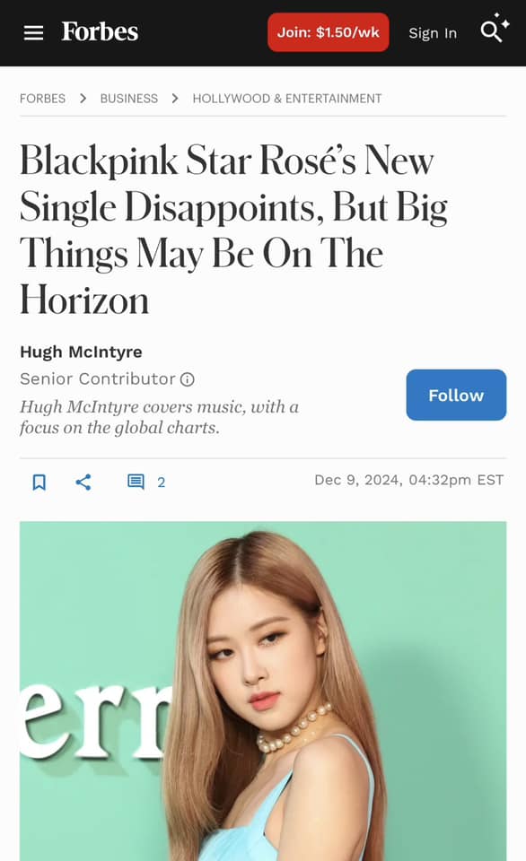 forbes rose blackpink