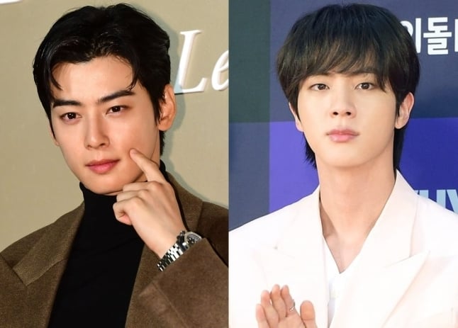 cha eun-woo-bts jin